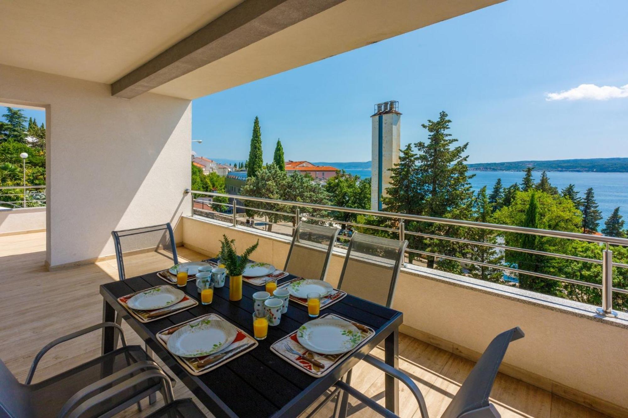 Apartament Melanie Crikvenica Zewnętrze zdjęcie